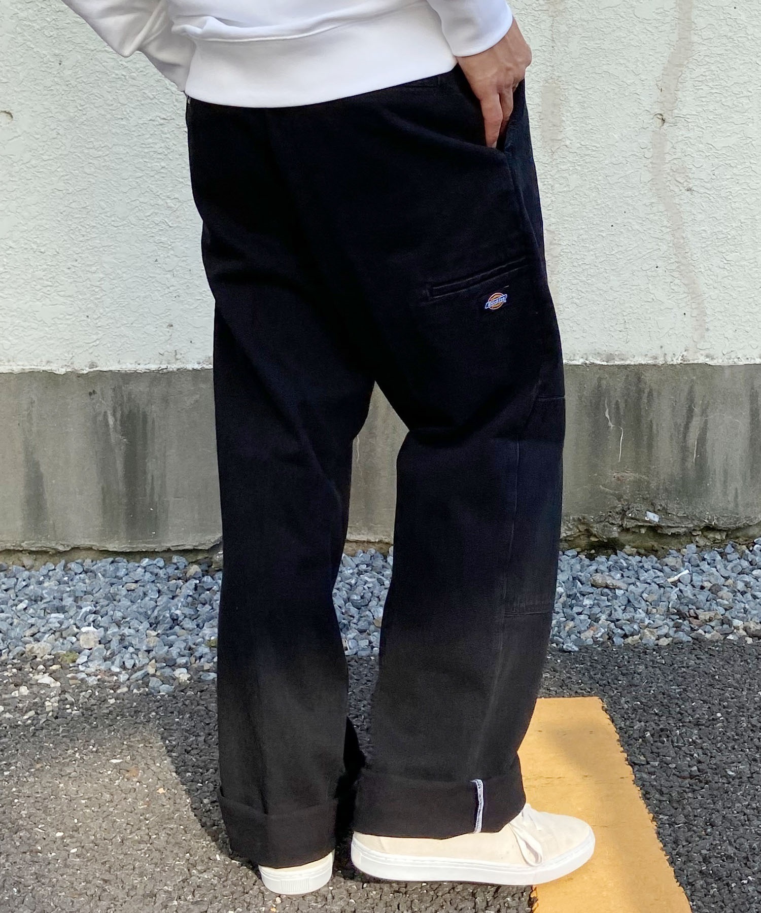 【ダブルニールーズシルエット】Dickies古着ストリートオールシーズン◎34. ダブルニー、ルーズシルエット】Dickies古着ストリートオール