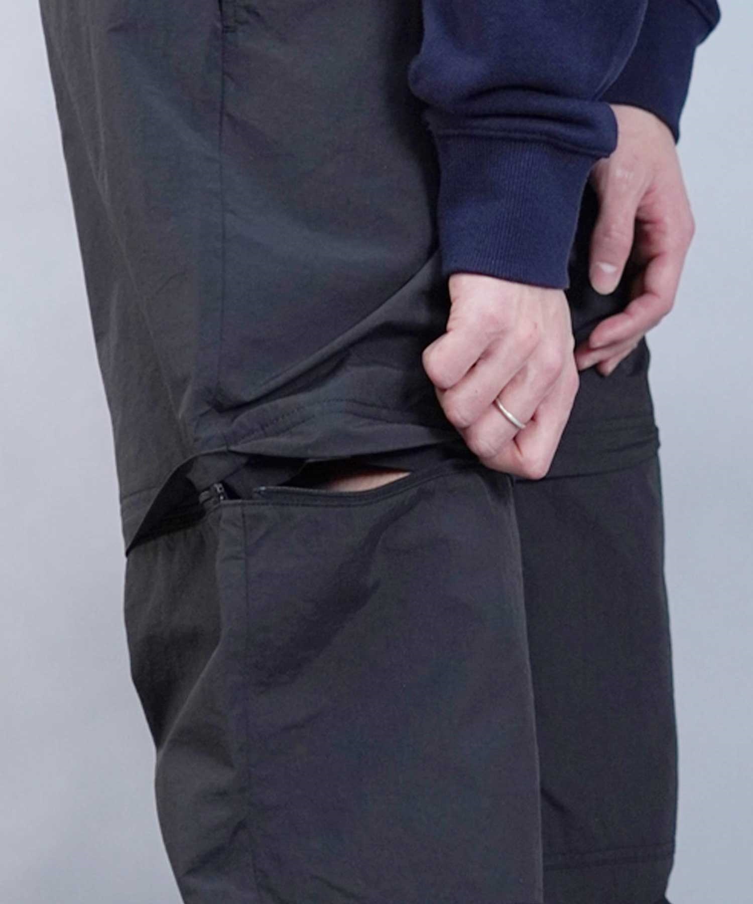 Dickies ディッキーズ 80488800 メンズ ナイロン パンツ ショーツ ロング パンツ ショーツ 2WAY(80BK-S)