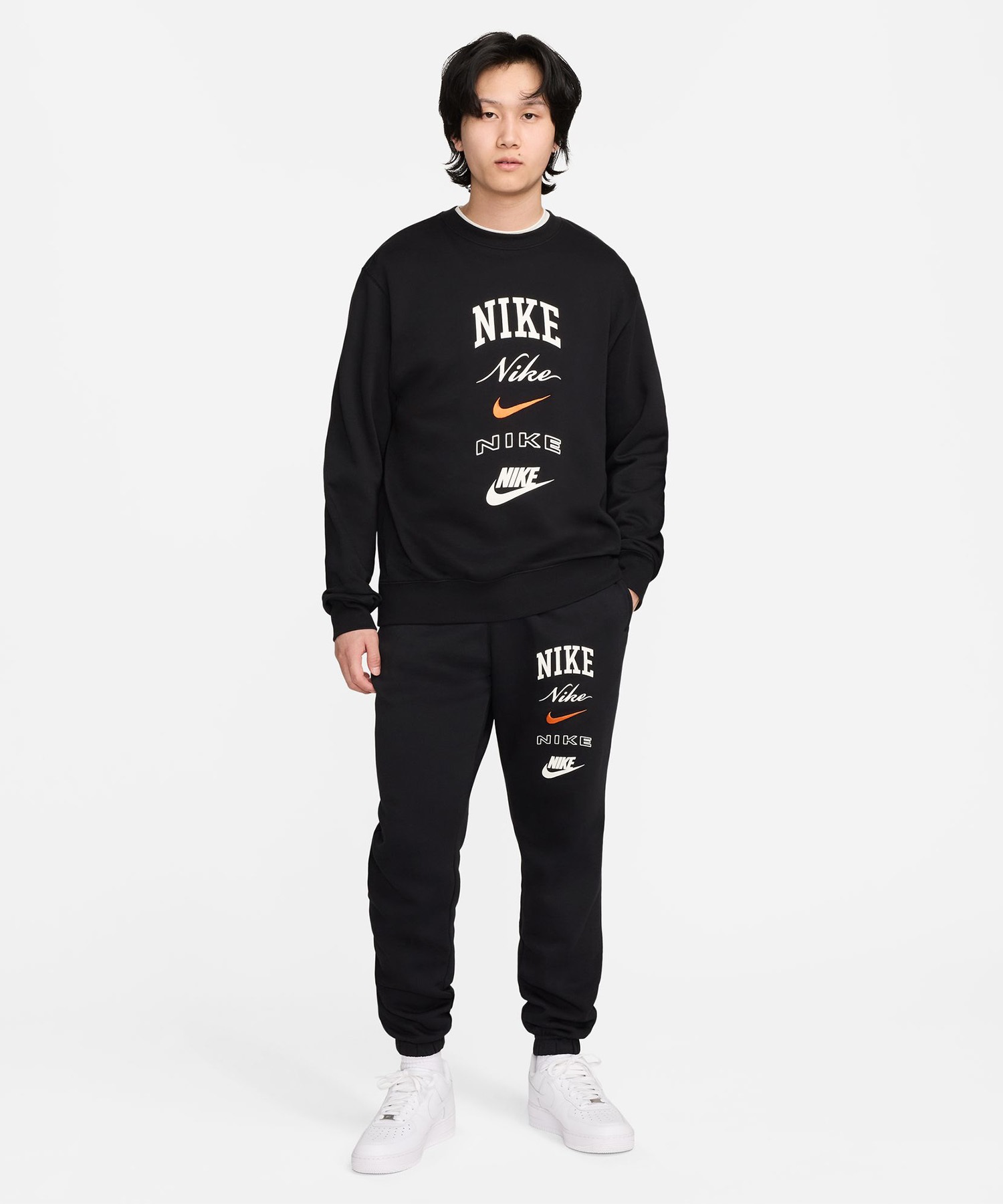 NIKE ナイキ クラブ フリース メンズ スウェットパンツ ロングパンツ ロンパン 裏起毛 ブラック FN2644-010(010-S)