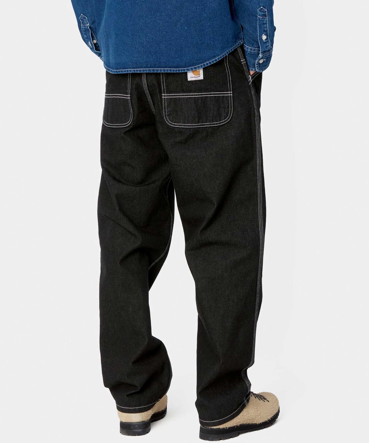 Carhartt WIP カーハートダブリューアイピー SIMPLE PANT メンズ ロング パンツ デニムパンツ I022947 BLACK one wash(BLACK-30.0inch)