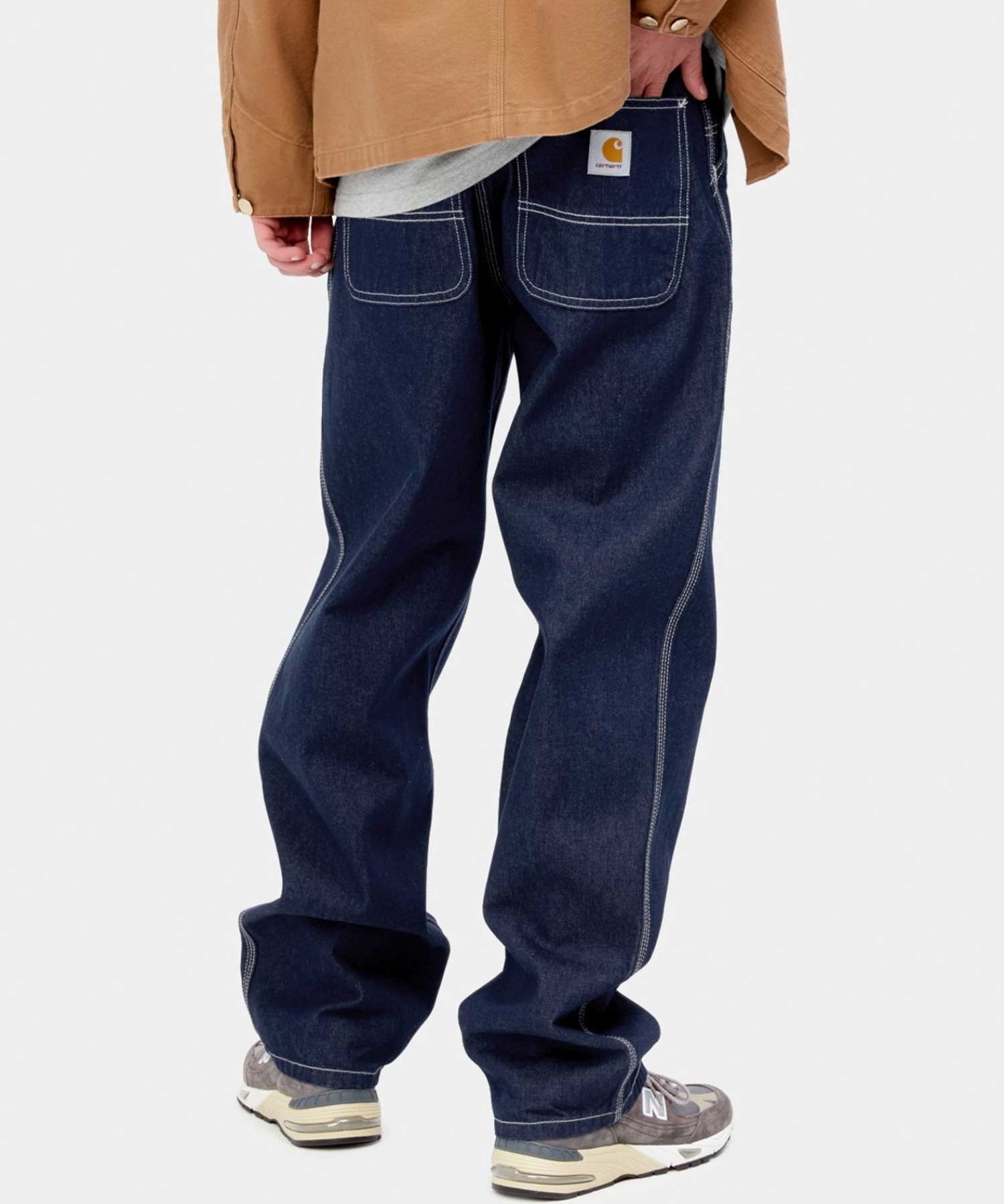 Carhartt WIP カーハートダブリューアイピー SIMPLE PANT メンズ ロング パンツ デニムパンツ I022947 D.BLU one wash(D.BLU-30.0inch)