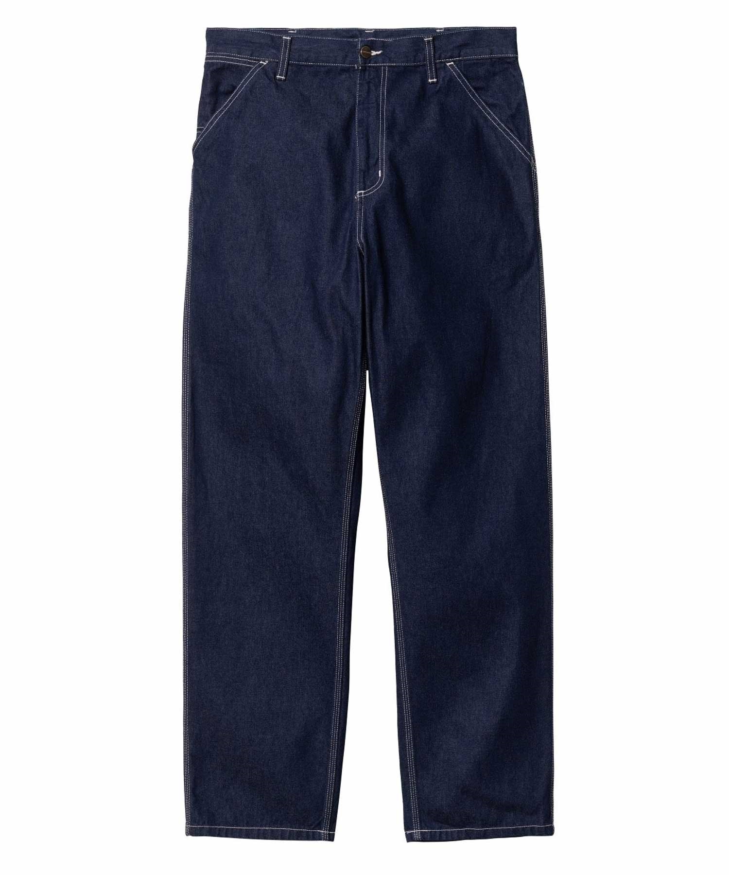 Carhartt WIP カーハートダブリューアイピー SIMPLE PANT メンズ ロング パンツ デニムパンツ I022947 D.BLU one wash(D.BLU-30.0inch)