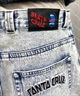 SANTA CRUZ サンタクルーズ 502231501 メンズ ロングパンツ デニム ムラサキスポーツ限定(BK-S)
