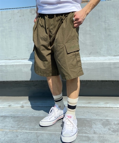 SANTA CRUZ サンタクルーズ SCREAMING HAND CARGO SHORTS 502231503 メンズ ショートパンツ KK1 E2(BL-M)