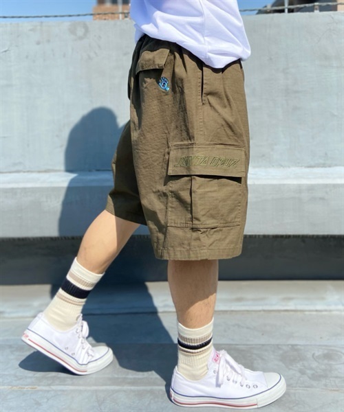 SANTA CRUZ サンタクルーズ SCREAMING HAND CARGO SHORTS 502231503 メンズ ショートパンツ KK1 E2(BL-M)