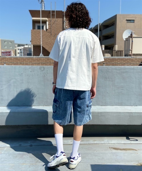 SANTA CRUZ サンタクルーズ SCREAMING HAND CARGO SHORTS 502231503 メンズ ショートパンツ KK1 E2(BL-M)