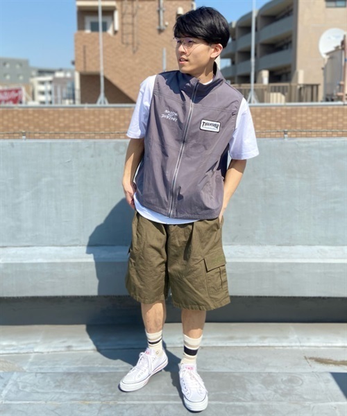 SANTA CRUZ サンタクルーズ SCREAMING HAND CARGO SHORTS 502231503 メンズ ショートパンツ KK1 E2(BL-M)