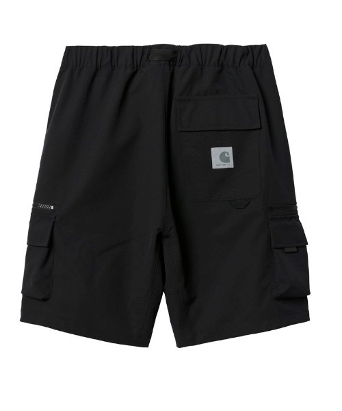 Carhartt WIP カーハートダブリューアイピー ELMWOOD SHORT エルムウッドショートパンツ I026131 メンズ ショートパンツ ショーツ KK2 E2(BK-M)