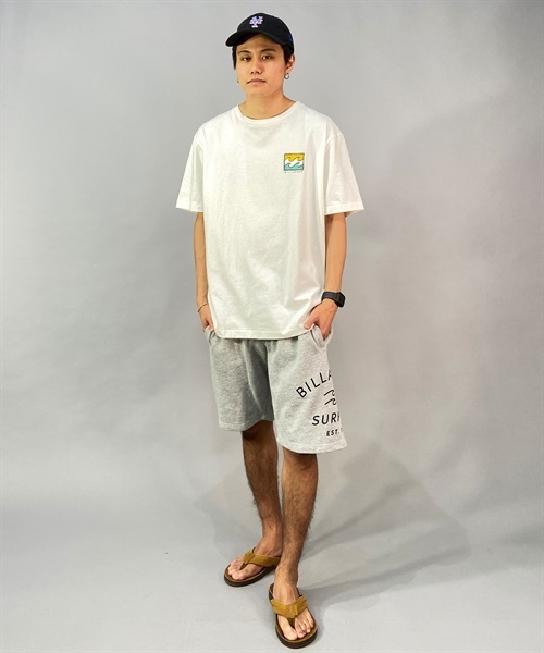 BILLABONG ビラボン LOGO PRINT SHORTS BD011-607 メンズ ショートパンツ KX1 C1(NAT-M)