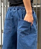 DC ディーシー DWS241010 メンズ ショート パンツ デニム ワンポイント ロゴ(IND-M)