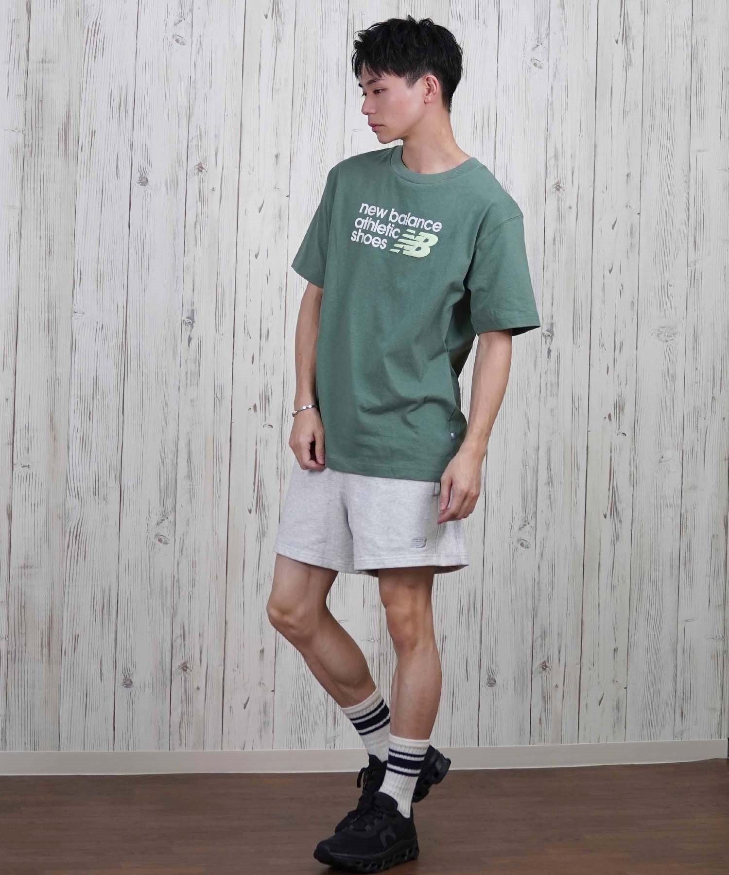 new balance ニューバランス Athletics スウェットショーツ メンズ MS41511(BK-M)