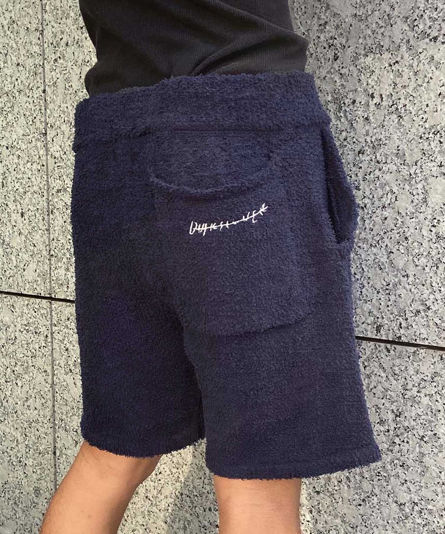 QUIKSILVER クイックシルバー QWS241054 メンズ ショートパンツ ワンポイント 刺繍 ロゴ(CHC-M)