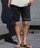 BILLABONG ビラボン LOGO PRINT SHORTS メンズ ショートパンツ ショーツ スウェット ロゴ 裏ピーチ起毛 BE011-605(GRH-M)