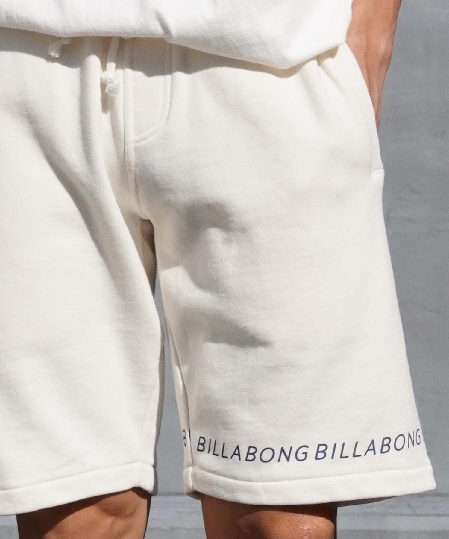BILLABONG ビラボン LOGO PRINT SHORTS メンズ ショートパンツ ショーツ スウェット ロゴ 裏ピーチ起毛 BE011-605(GRH-M)