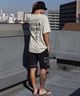 【クーポン対象】BILLABONG ビラボン LOGO PRINT SHORTS メンズ ショートパンツ ショーツ スウェット ロゴ 裏ピーチ起毛 BE011-605(GRH-M)