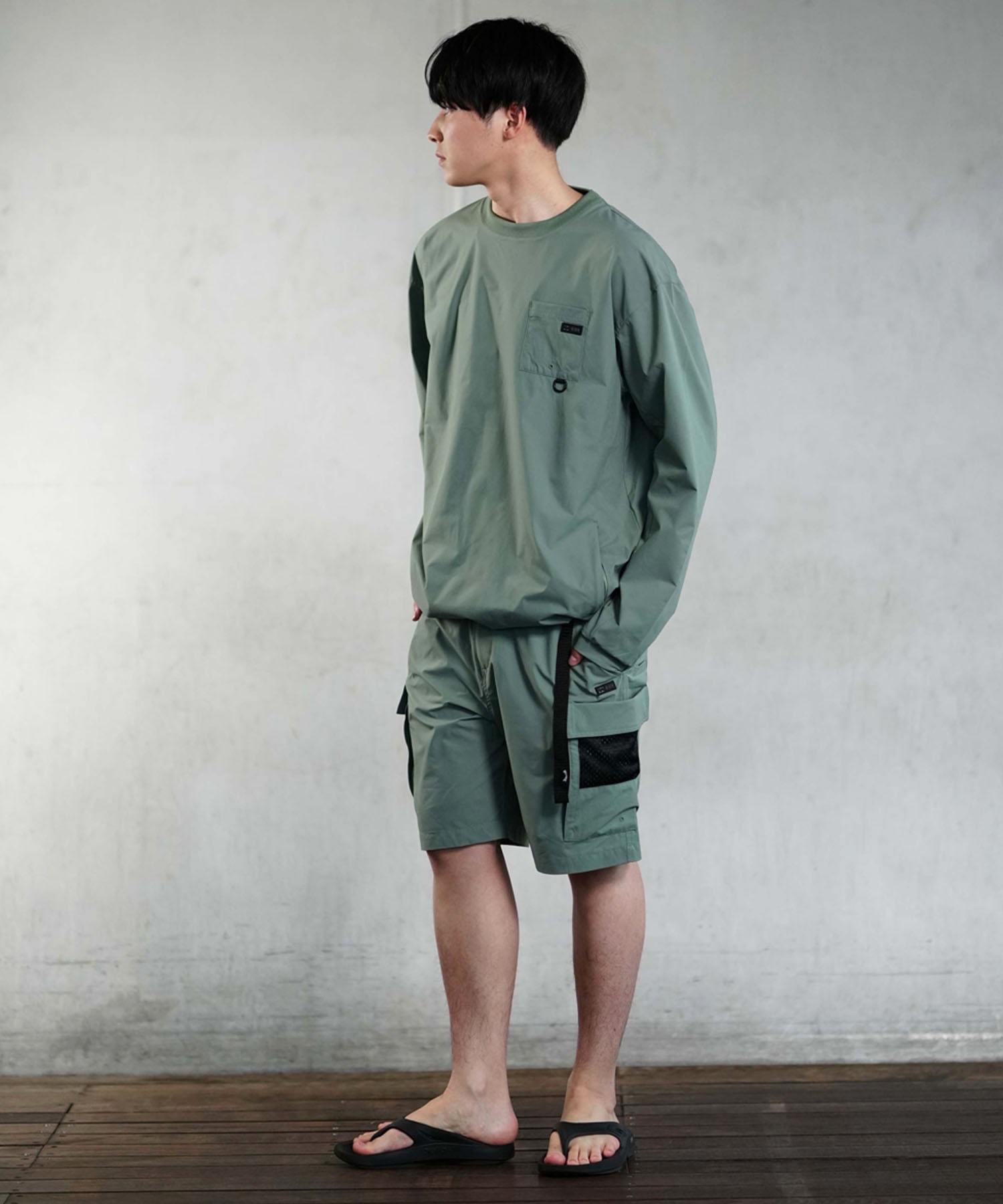 【マトメガイ対象】BILLABONG ビラボン UTILITY SHORTS メンズ ショートパンツ カーゴパンツ ユーティリティ ショーツ セットアップ対応 BE011-657(BLK-M)