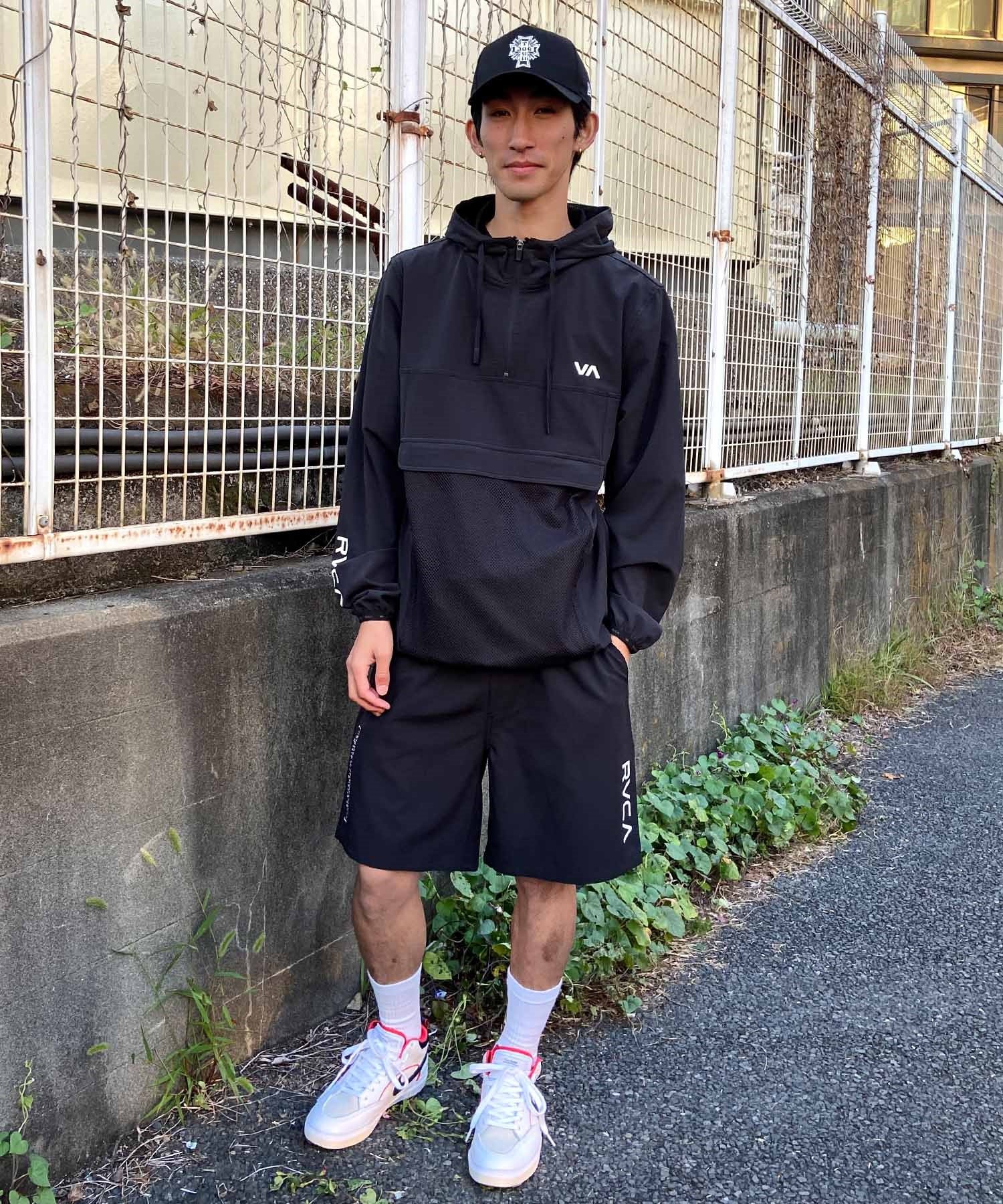 【クーポン対象】RVCA ルーカ メンズ ハーフパンツ ウォークショーツ イージーショーツ BE041-634(BLK-S)