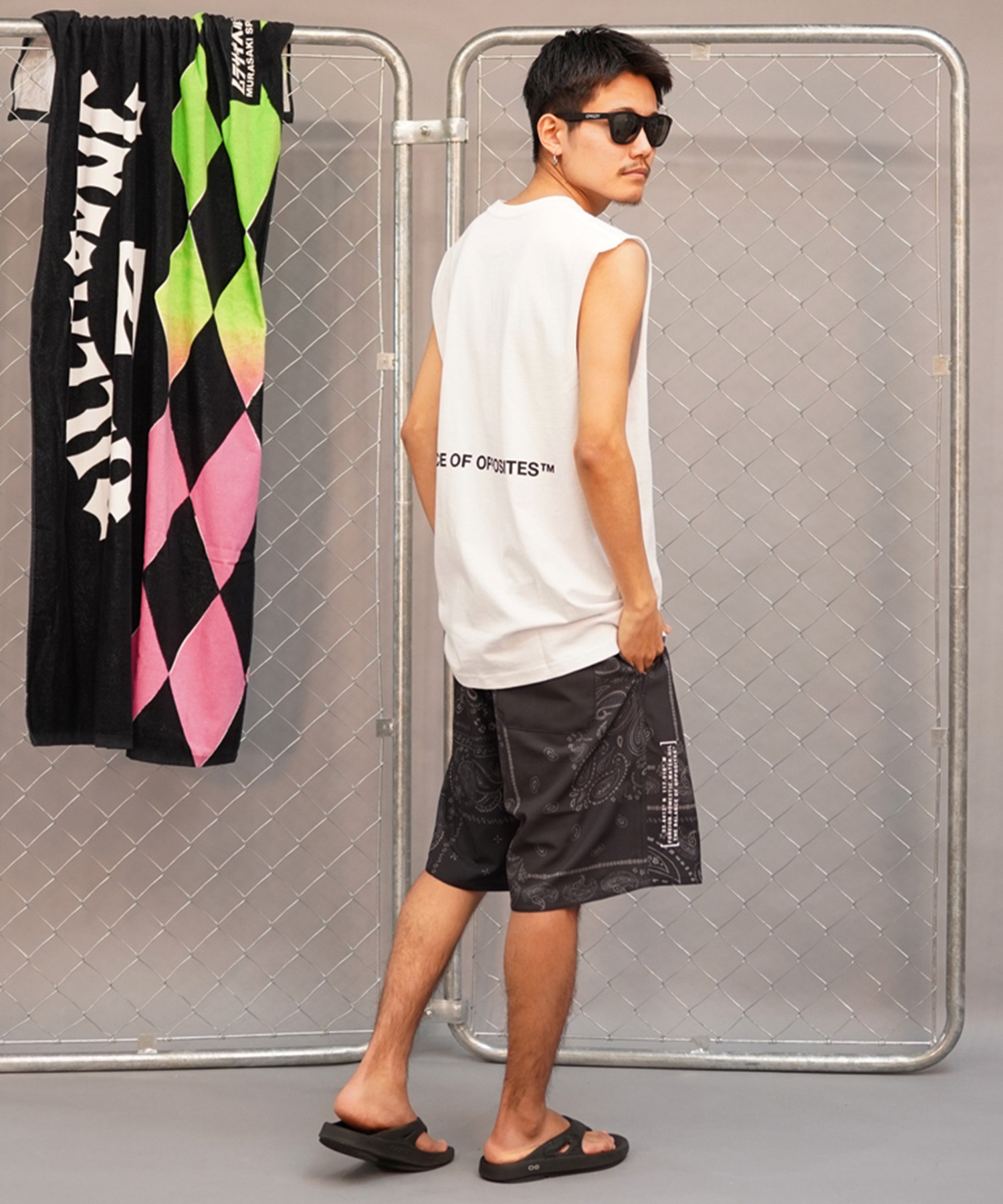 RVCA ルーカ メンズ ハーフパンツ ウォークショーツ イージーショーツ BE041-634(BLK-S)