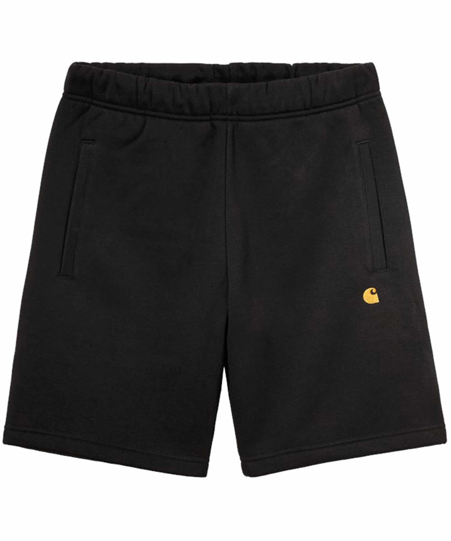 Carhartt WIP カーハートダブリューアイピー CHASE SWEAT SHORT メンズ ショートパンツ スウェット I033669(BLACK-M)