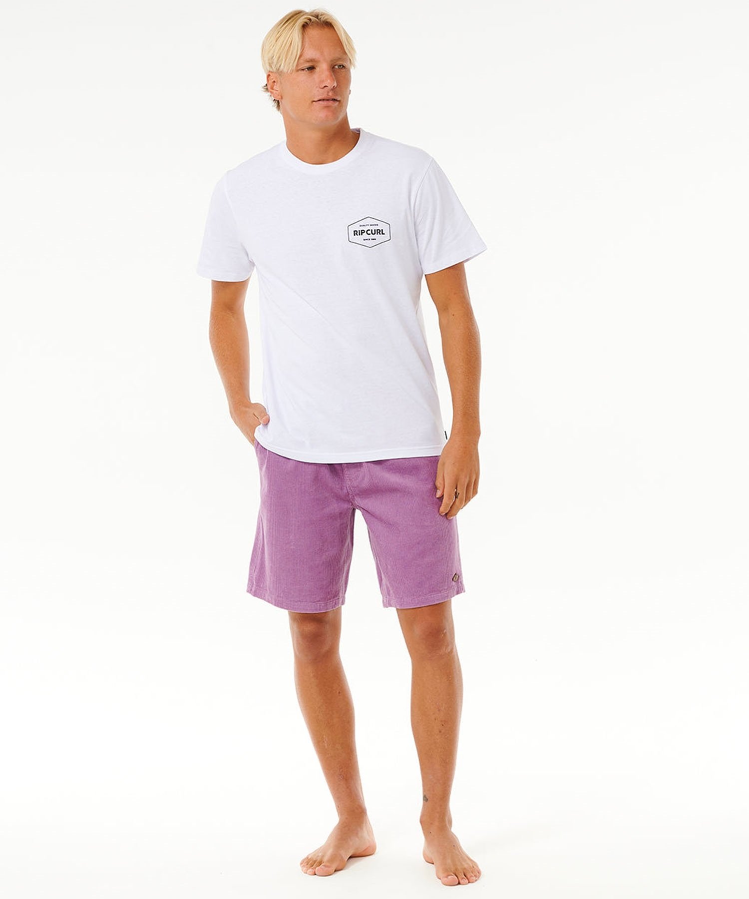 RIP CURL リップカール M CLASSIC SURF CORD VOLLEY メンズ ウォークショーツ ポケット 026MWS(GY-S)