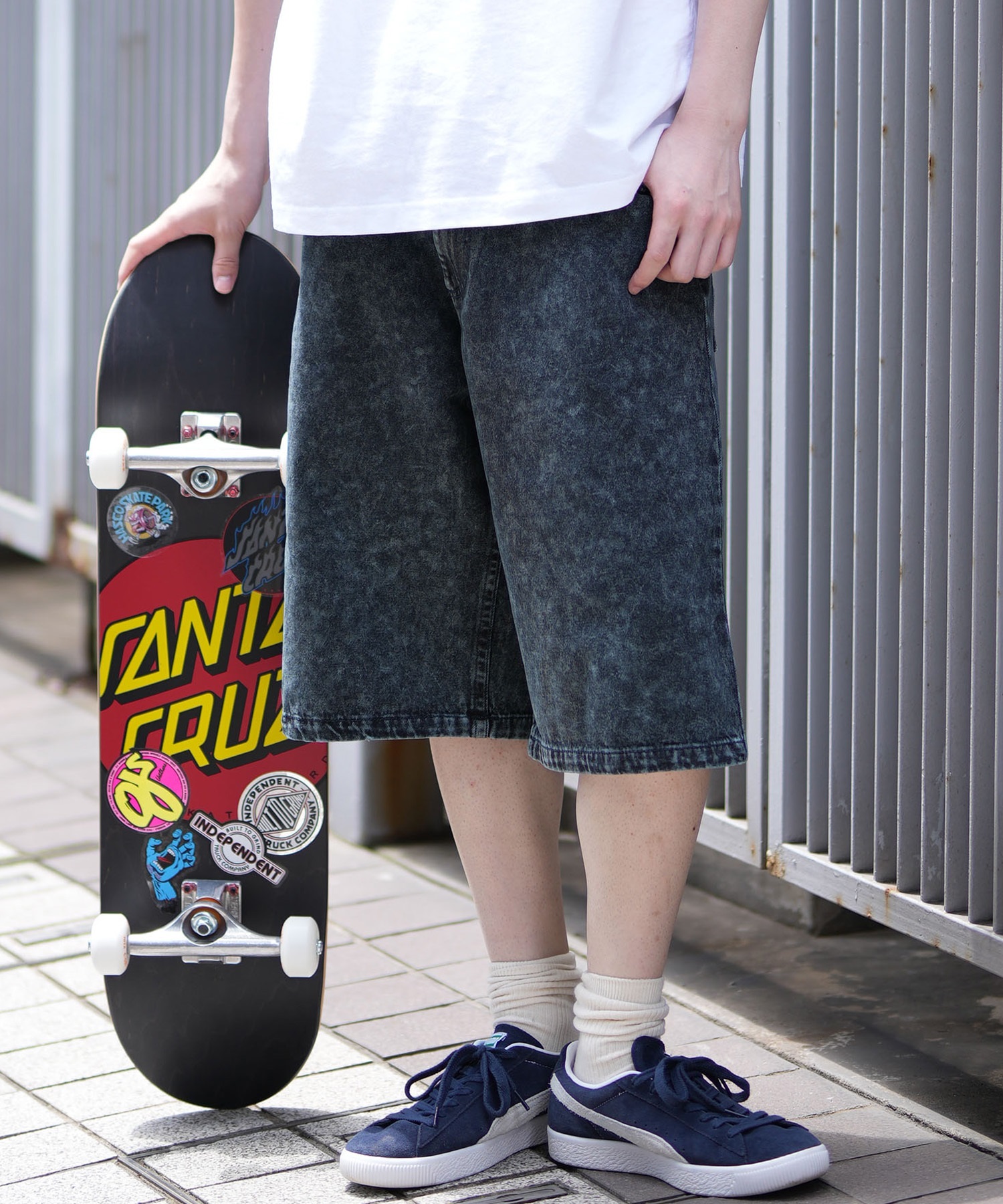 SANTACRUZ サンタクルーズ ショートパンツ メンズ デニムショーツ SANTACRUZ サンタクルーズ ショートパンツ メンズ デニムショーツ