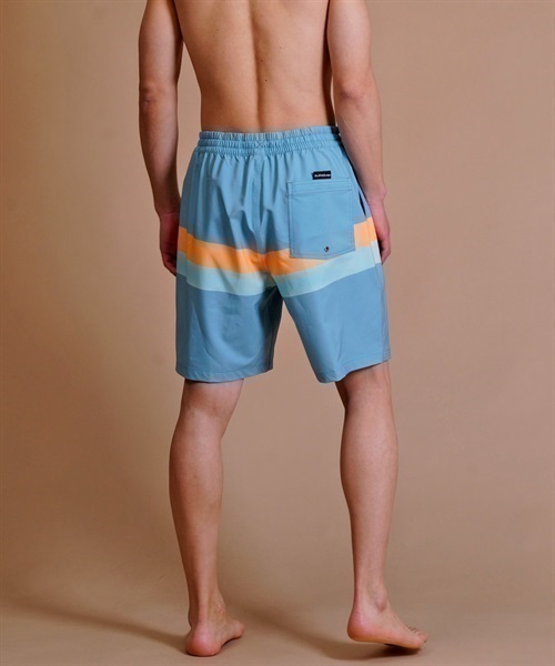 QUIKSILVER/クイックシルバー ユーティリティ/水陸両用 グラデーション/サイドポケット ボードショーツ/ゴムトランクス/水着 QBS232024(OWT-M)