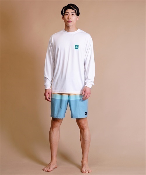 QUIKSILVER/クイックシルバー ユーティリティ/水陸両用 グラデーション/サイドポケット ボードショーツ/ゴムトランクス/水着 QBS232024(BLU-M)