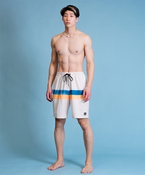 QUIKSILVER/クイックシルバー ユーティリティ/水陸両用 グラデーション/サイドポケット ボードショーツ/ゴムトランクス/水着 QBS232024(OWT-M)
