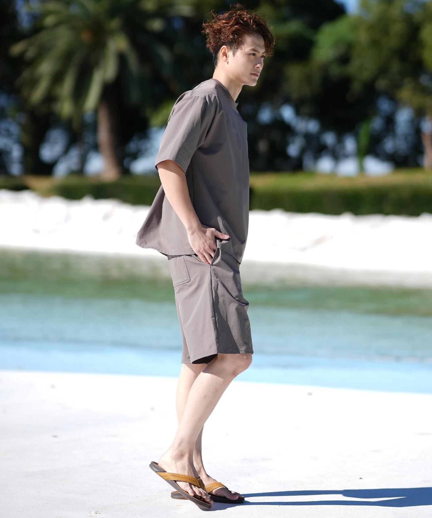 Reebok - Reebok リーボック ボードショーツ 水着 トレーニング グリーン Reebok Swimwear ボードショーツ （カーキ） -Reebok 公式