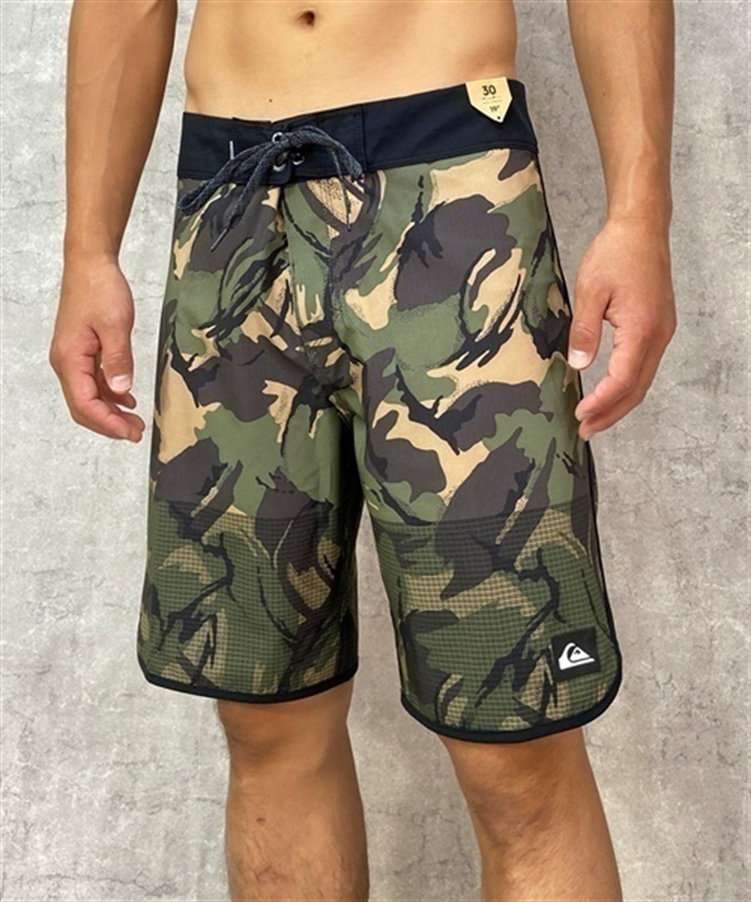 QUIKSILVER/クイックシルバー 総柄 トップパフォーマンスモデル ボードショーツ/トランクス/水着 EQYBS04761(BYG7-28.0inch)