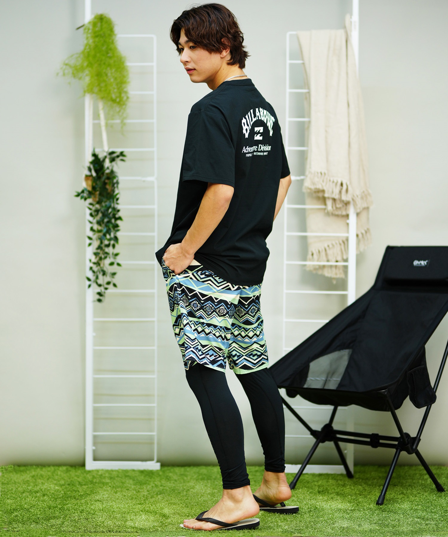 【クーポン対象】BILLABONG ビラボン SUNDAYS TRUNKS メンズ ボードショーツ サーフトランクス ゴムトランクス ジップフライ 水着 BE011-400(GMT0-S)