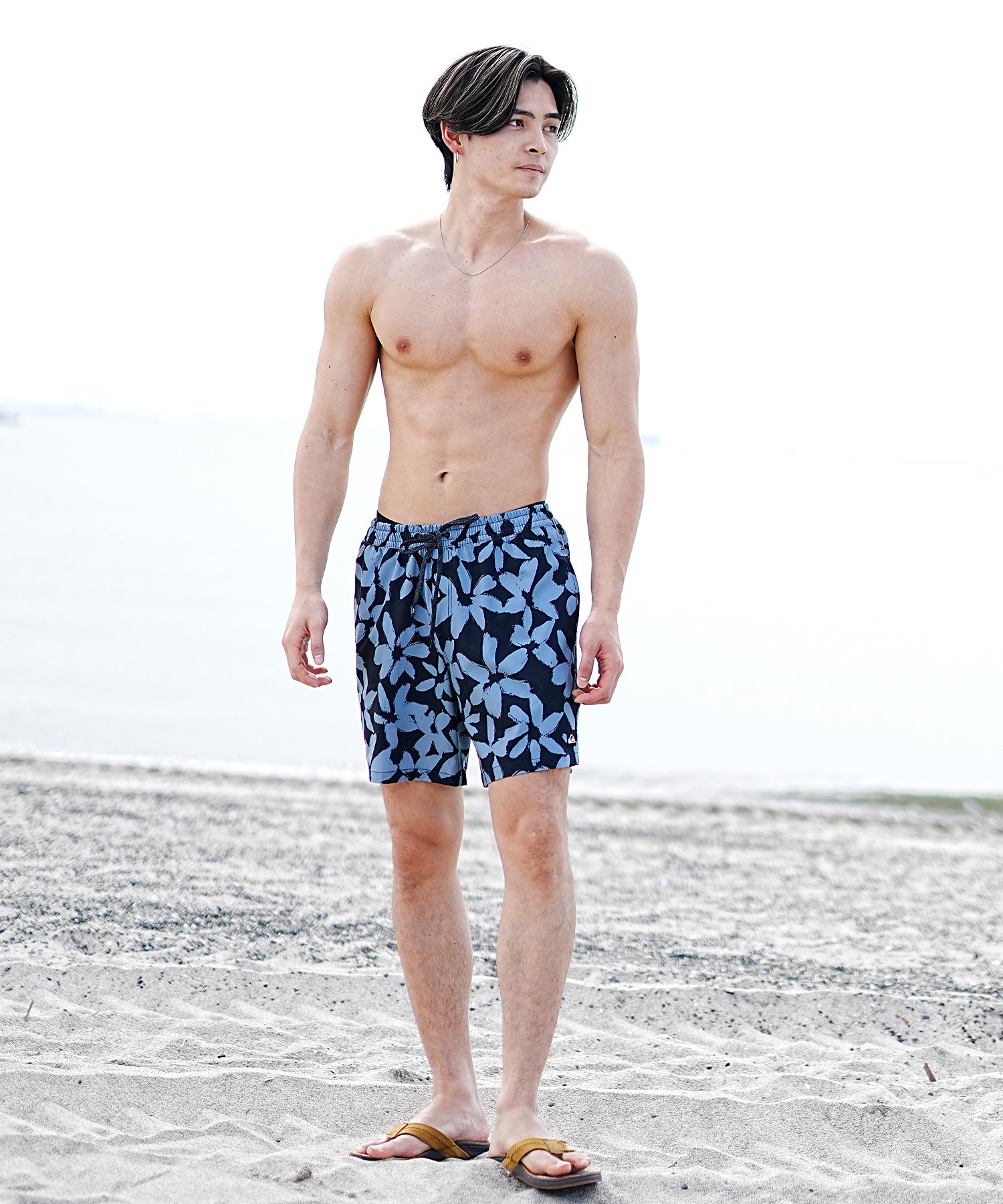 QUIKSILVER クイックシルバー メンズ ボードショーツ トランクス 水着 水陸両用 ユーティリティ SURFSILK MIX VOLLEY 17NB AQYJV03143(MJR6-S)