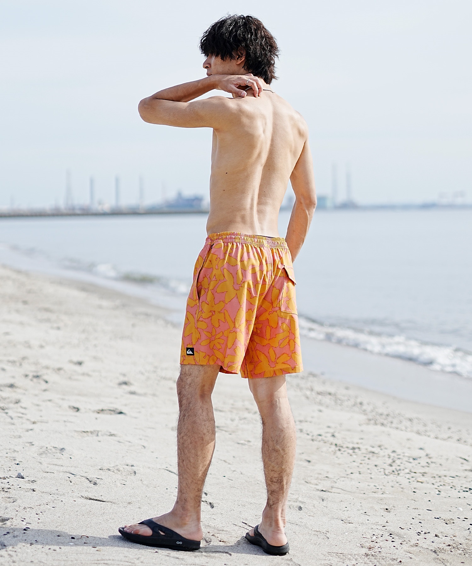QUIKSILVER クイックシルバー メンズ ボードショーツ トランクス 水着 水陸両用 ユーティリティ SURFSILK MIX VOLLEY 17NB AQYJV03143(MJR6-S)