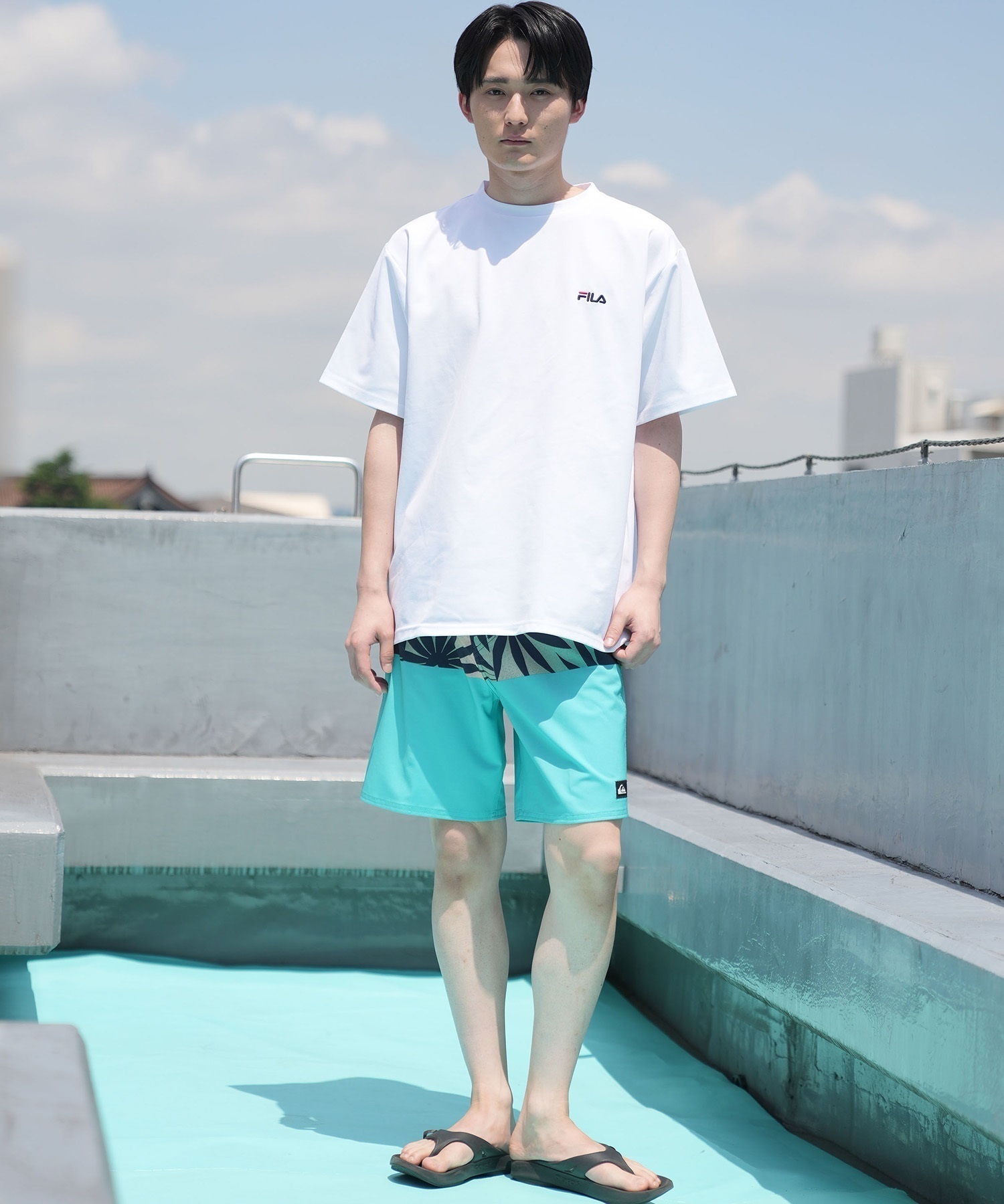 QUIKSILVER クイックシルバー メンズ ボードショーツ サーフトランクス レングス20 水着 AQYBS03635(MEQ6-28.0inch)