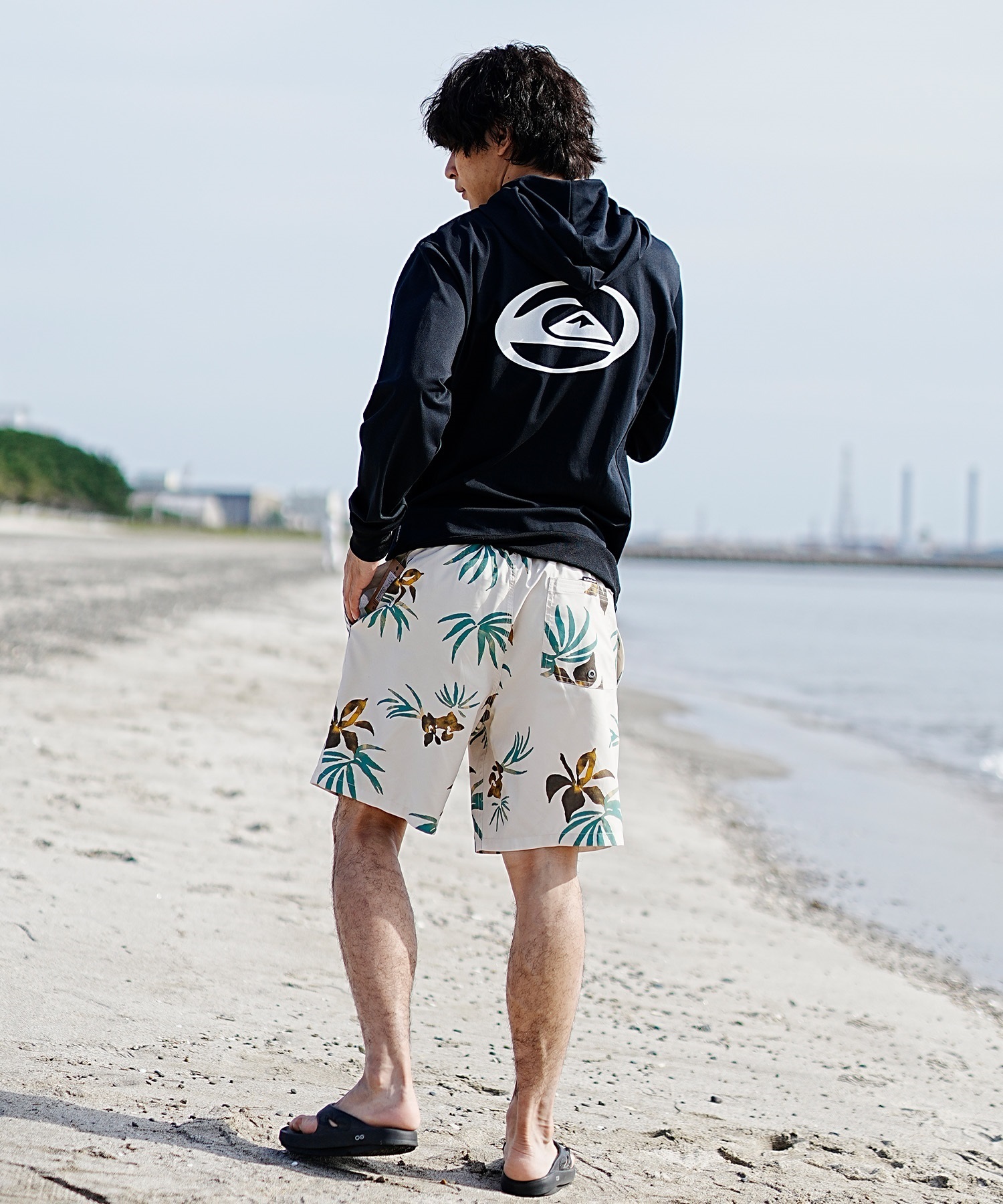 QUIKSILVER クイックシルバー メンズ ゴムトランクス サーフショーツ レングス19 水着 AQYJV03148(TFD6-S)