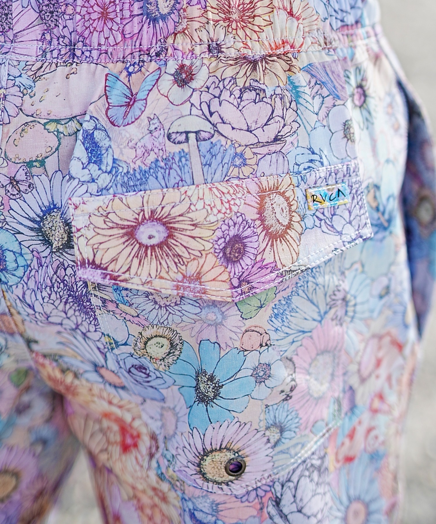 RVCA ルーカ メンズ SAGE ELASTIC HEMP ボードショーツ サーフ