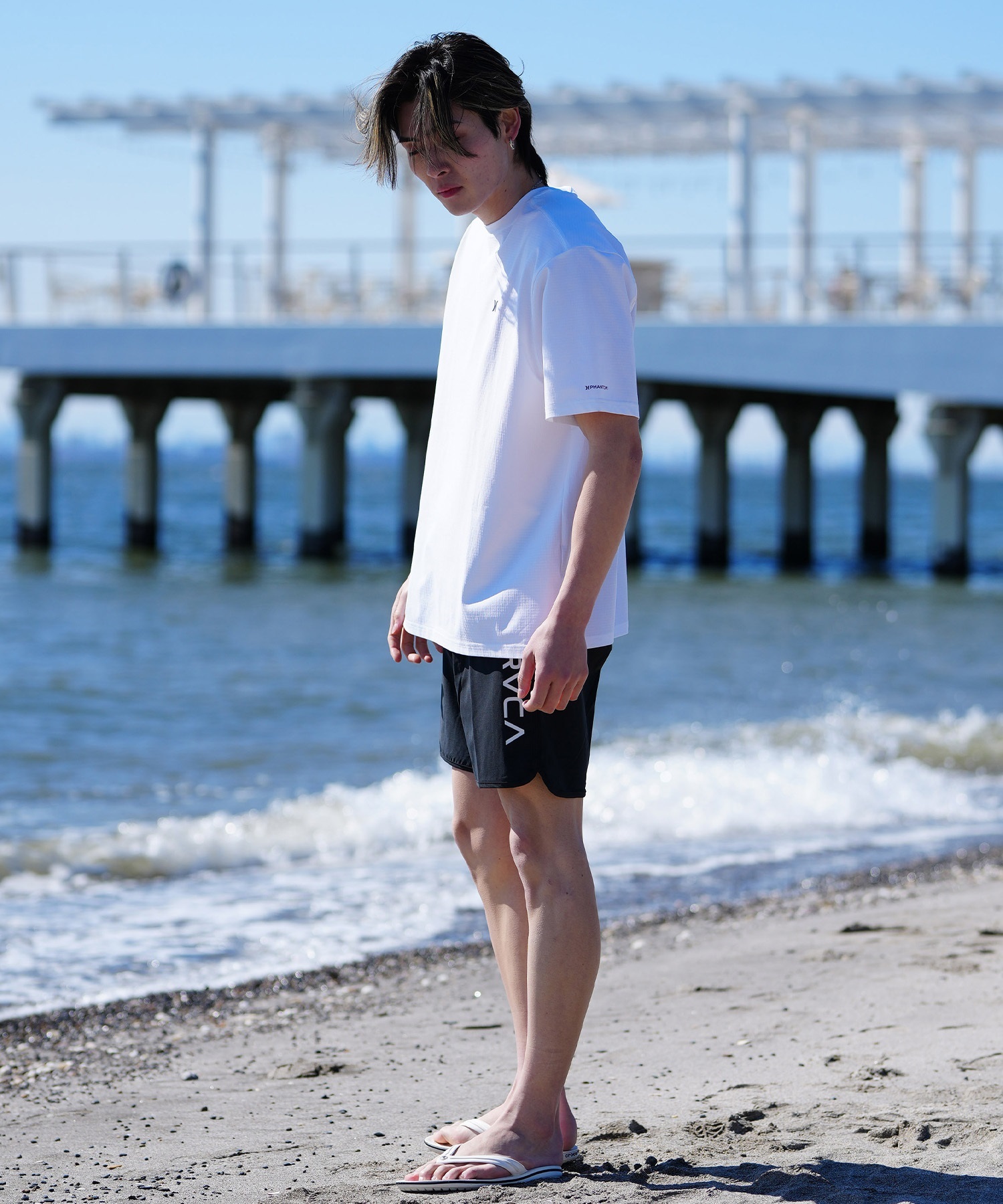 RVCA ルーカ メンズ ボードショーツ サーフトランクス レングス18 水着 BE041-504(BFK0-28.0inch)