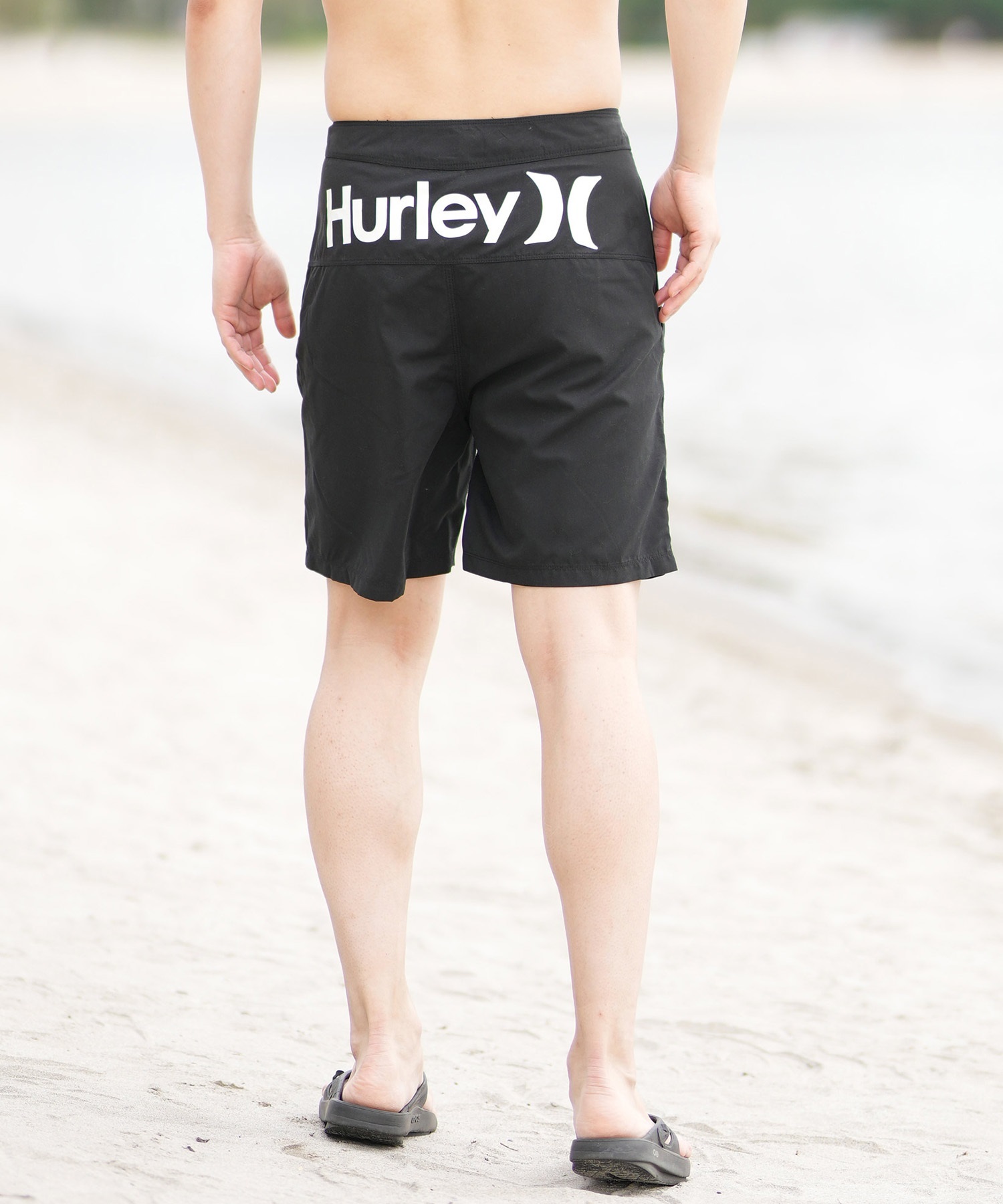 Hurley ハーレー 水着 海パン トランクス サーフパンツ メンズ ボードショーツ ロゴ 速乾 19インチ MBS0012190(H010-28.0inch)
