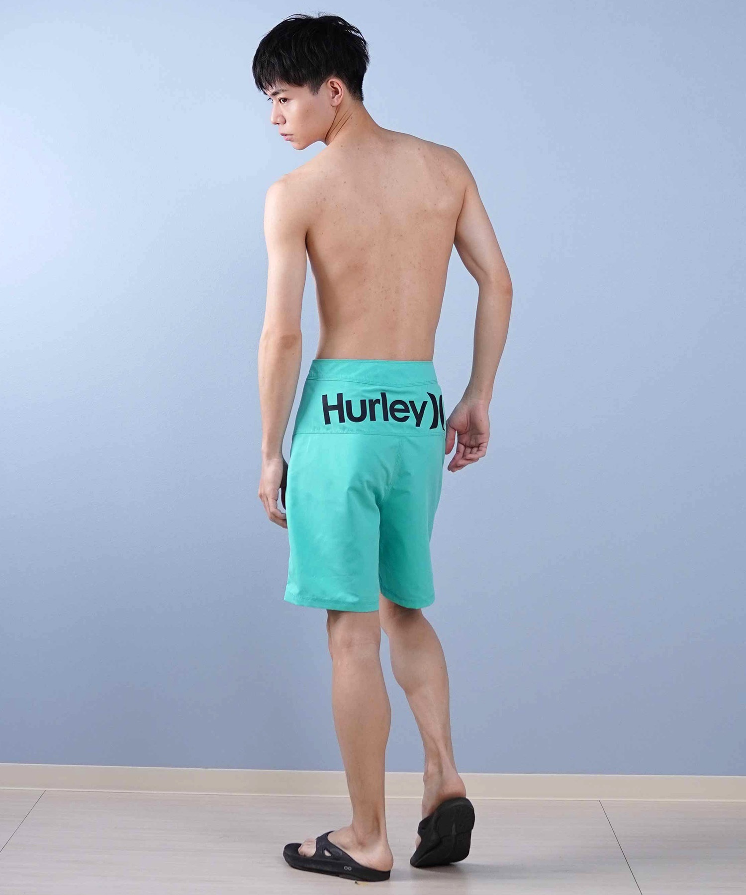Hurley ハーレー 水着 海パン トランクス サーフパンツ メンズ ボードショーツ ロゴ 速乾 19インチ MBS0012190(H010-28.0inch)