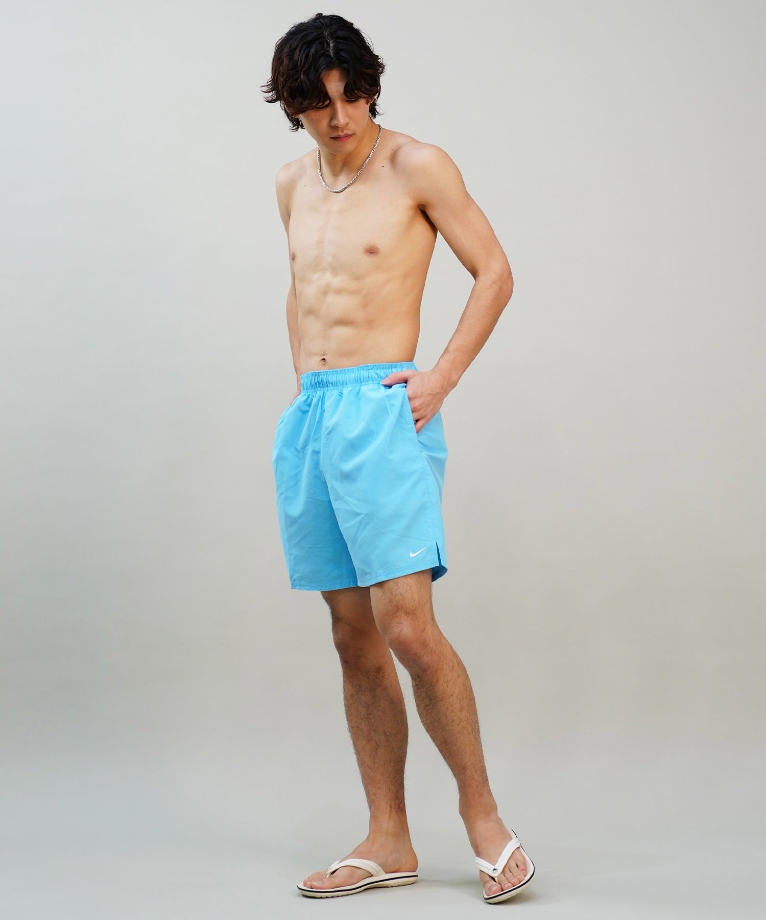 nikeナイキ/ハーフコート/S/ブルー NIKE / ナイキ コート ボロー LOW （13～16cm）（スニーカー