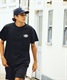 ムラサキスポーツ×BILLABONG/ビラボン水陸両用 BD011-896 半袖Tシャツ メンズ ムラサキスポーツ限定(BLK-M)