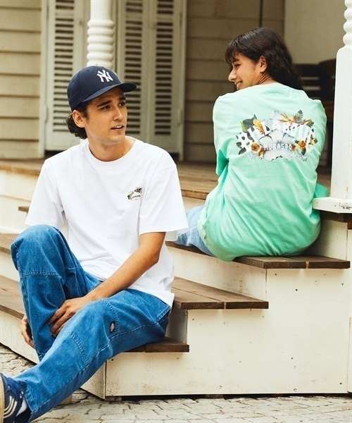 ムラサキスポーツ×BILLABONG/ビラボン水陸両用 BD011-896 半袖Tシャツ メンズ ムラサキスポーツ限定(BLK-M)