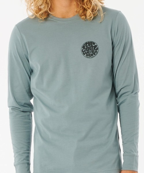 リップカール RIPCURL ラッシュ Tシャツ 12CMRV ラッシュガード サーフィン サーフブランド サーフロゴ バックプリント 紫外線  UVカット ドライ素材 UPF 50 UVサンプロテクション ラッシュガード