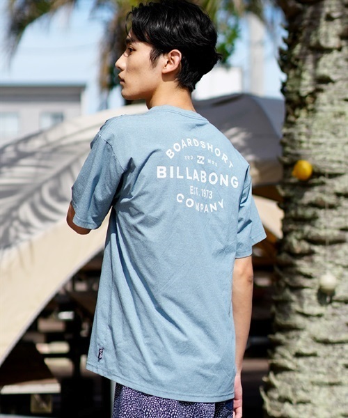 BILLABONG ビラボン BD011-855 メンズ ラッシュガード 半袖 UVカット 水陸両用 ユーティリティ ラッシュTシャツ 吸水速乾 KX1 D23(MULTI-M)