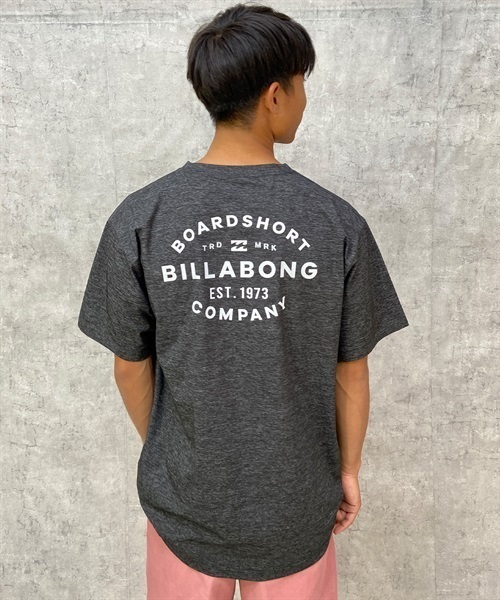 【クーポン対象】BILLABONG ビラボン BD011-855 メンズ ラッシュガード 半袖 UVカット 水陸両用 ユーティリティ ラッシュTシャツ 吸水速乾 KX1 D23(MULTI-M)