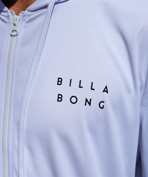 【クーポン対象】BILLABONG ビラボン BD011-864 メンズ ラッシュガード 長袖 ジップアップパーカー UVカット 水陸両用 ユーティリティ KX1 E5(WTBK-S)