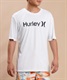 Hurley ハーレー  メンズ ラッシュガード 半袖 UVカット 水陸両用 ユーティリティ ラッシュTシャツ 吸水速乾 MRG2310032(BK-S)