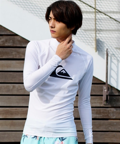 公式ショップ】 Quiksilver クイックシルバー ラッシュガード 長袖 メンズS