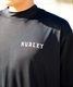 Hurley ハーレー PHANTOM 23S01MRG05 メンズ ラッシュガード 半袖 UVカット モックネック ラッシュTシャツ 水陸両用 ユーティリティ KX2 E25(BK-M)