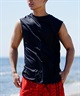 Hurley ハーレー メンズ ラッシュガード ノースリーブ マッスルタンク ワンポイント UVカット 吸水速乾 MRG2310034(BLK-S)